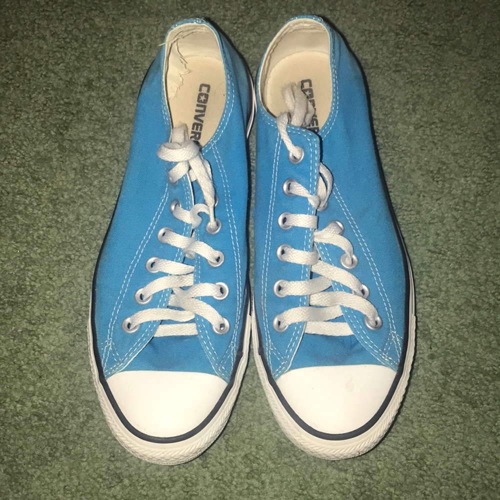 Blue Converse